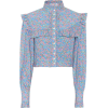 PACO RABANNE Cropped-Bluse aus Baumwolle - 长袖衫/女式衬衫 - 