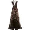PAMELA ROLAND floral print gown - Jakne in plašči - 