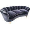 PAMONO blue velvet sofa - Uncategorized - 