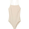 PANGEA beige neutral swimsuit - Fato de banho - 