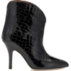 PARIS TEXAS Croc-effect leather ankle bo - Boots - 
