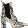 PARIS TEXAS Snake-effect leather ankle b - Boots - 