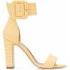 PARIS TEXAS gingham print buckled sandal - Sandale - 