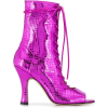 PARIS TEXAS open-toe lace up boots - Stivali - 
