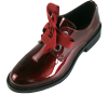 PATENT LEATHER ROUND TOE OXFORD FLATS (2 - 平底便鞋 - $42.97  ~ ¥287.91