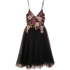 PATRICIA BONALDI black floral dress - Dresses - 