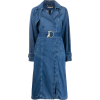 PATRIZIA PEPE belted denim trench coat - Giacce e capotti - 