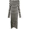 PATRIZIA PEPE striped sweater dress - Obleke - 