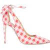 PAUL ANDREW Fiona gingham pumps - 经典鞋 - 