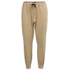 PAUL JONES Men's Casual Cotton Elastic Waist Drop Crotch Tapered Pants Trousers - Pants - $19.99 
