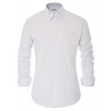 PAUL JONES Men's Regular Fit Point Collar Casual Shirts(Collar Stays Included) - Shirts - $9.99  ~ £7.59