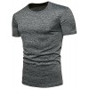 PAUL JONES Men's Slim Fit Short Sleeve Round Neck T-Shirt Tops - Shirts - $9.99 