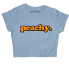PEACHY CROP TOP - T-shirt - 