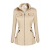 PEATAO rain Coats Bomber Jacket Long Coat Casual Jackets - Outerwear - $35.32  ~ ¥236.66