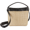 PERRIN Le Mini Baggala Leather And Raffi - Hand bag - 