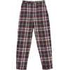 PLAID TROUSERS - Calças capri - 