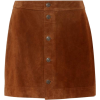 POLO RALPH LAUREN Suede miniskirt - Suknje - 