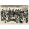 P&O heritage harbour salesmen 1875 - Ilustracije - 