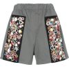 PRADA Embroidered Stretch Drill Shorts - Shorts - 