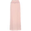 PRADA Belted silk chiffon skirt - Юбки - 