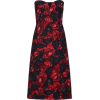 PRADA Dark Rose print Cady dress - 连衣裙 - 