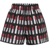 PRADA Lipstick technical fabric shorts - Shorts - 