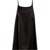 PRADA  Patch-pocket technical-satin mini - sukienki - 