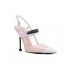 PRADA Pink logo 110 leather pumps - Sandals - 