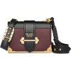 PRADA Prada Cahier leather shoulder bag - Borse con fibbia - 