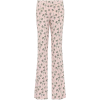 PRADA Printed crêpe trousers - Capri hlače - 