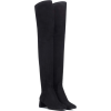 PRADA Suede over-the-knee boots - Buty wysokie - 