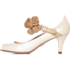 PRADA Vitello Shine Lambskin Floral Mary - Classic shoes & Pumps - 