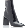 PRADA black patent leather ankle boot - Botas - 