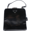 PRADA black patent leather bag - Bolsas pequenas - 
