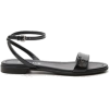 PRADA black patent leather sandal - Sandalen - 