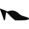 PRADA black pointed toe 90 suede leather - Sandalias - 