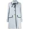 PRADA bow collar coat - Jaquetas e casacos - 