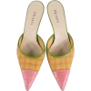 PRADA bow pointy toe mule - scarpe di baletto - 