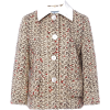 PRADA brown tweed jacket - Jacket - coats - 