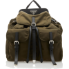 PRADA dark green nylon backpack - Mochilas - 