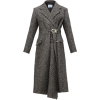 PRADA grey charcoal tweed coat - アウター - 