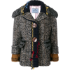 PRADA grey tweed short coat jacket - 外套 - 
