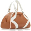 PRADA leather top handle bag - Сумочки - 
