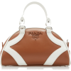 PRADA leather top handle bag - Carteras - 