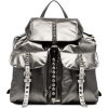 PRADA metallic stud embellished leather - Mochilas - 