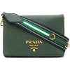 PRADA pebbled crossbody - Сумки c застежкой - 