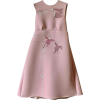 PRADA pink printed dress - Платья - 