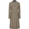 PRADA plaid wool coat - Jacken und Mäntel - 