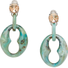 PRADA plexiglass drop earrings - Earrings - $253.00 