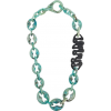 PRADA plexiglass logo necklace - Naszyjniki - $303.00  ~ 260.24€